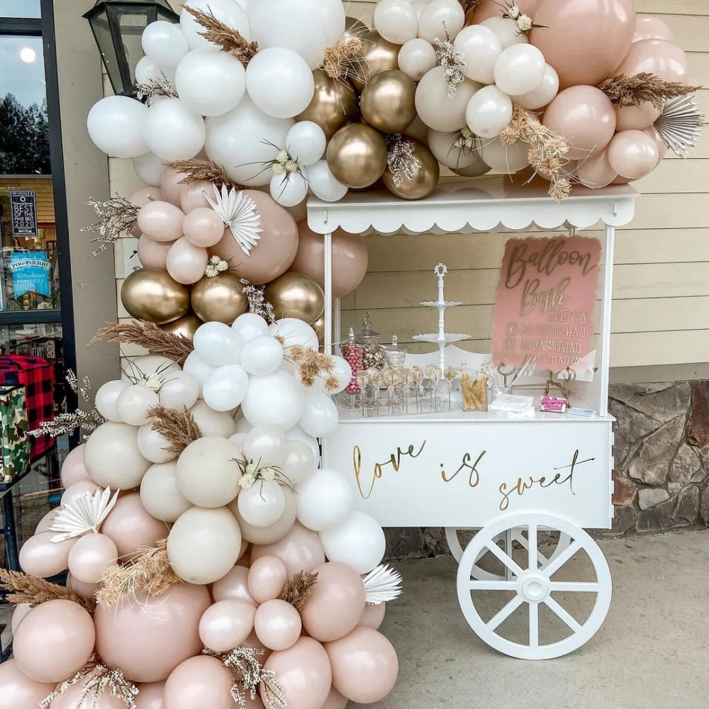 Cinderella Carriage Centerpiece For Wedding Decoration Pumpkin Halloween Candy Cart Display