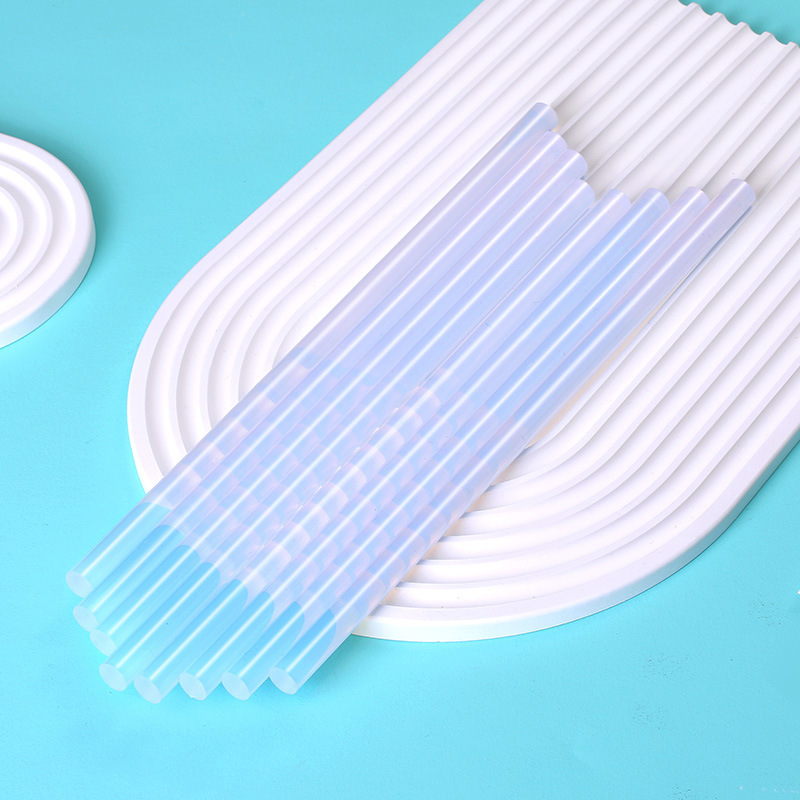 High viscosity transparent environmentally friendly 11*200mm hot melt glue stick handmade white hot melt glue strip