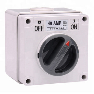 China Goods Online IP66 Australia Waterproof Toggle Switches 500V 2 Pole Electric Isolator Switch