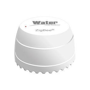 Zigbee Household water leak monitor device working with valve to turn on off water automatically flood sensor alarm detector