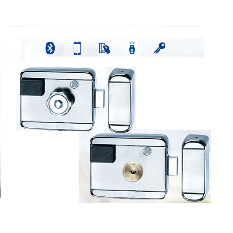 Door Lock Smart Rfid Key Card Hotel Door Lock Handle Set Keyless Entry Door Lock