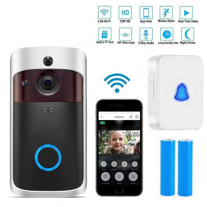 Shenzhen factory BSUMWELL Video Camera Doorbell with Intercom