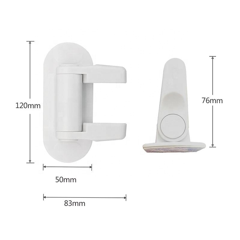 Amazo Hot Selling Improved Childproof Door Lever Lock - Durable Abs with 3M Adhesive Backing