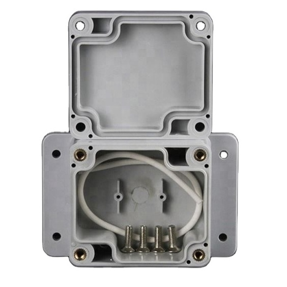 Cover Telephone Junction Box Transparent Grey Waterproof Plastic Outdoor ABS 63*58*35mm IP67 ABS or ABS+AS IP66 CN;ZHE with Ear