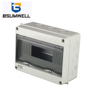 IP65 HT-8ways 8ways HT waterproof Plastic Electrical distribution box for power supply 63a mcb