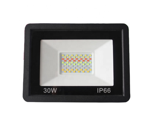 Zigbee Smart Floodlight RGB+W+C Multicolor IP66 Waterproof smart light indoor outdoor LED Flood Light WIFI Blue 50w 100w Black