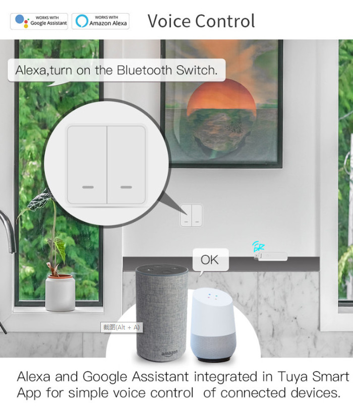 Tuya BLE USB Type Smart Gateway Smart Home Bridge Wireless Smartlife Gateway with Alexa Google Home Voice Control