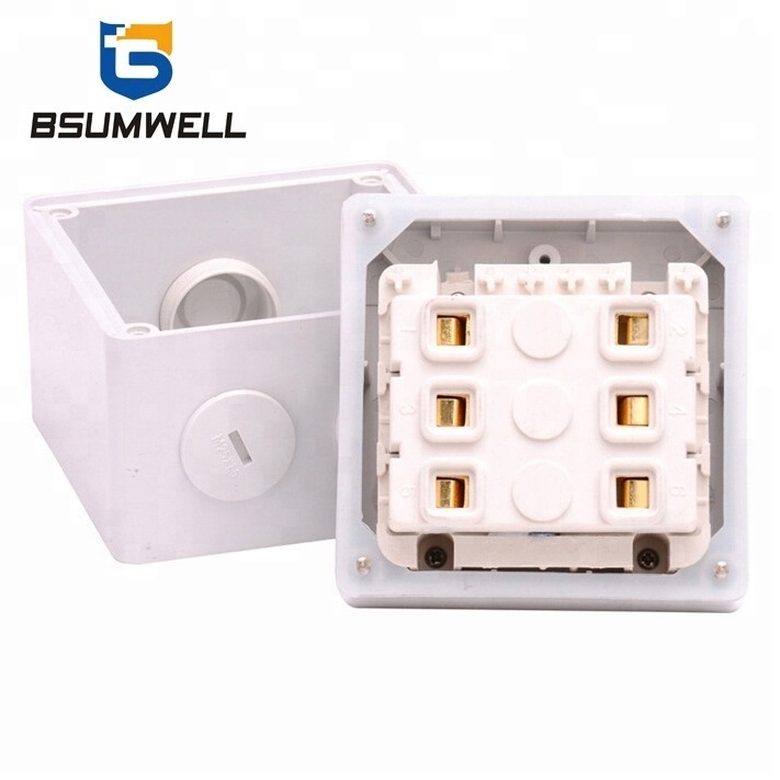 Australia Standard 56SW310 56SW320 56SW332 56SW340 56SW350 56SW363 3Pole Square manual changeover waterproof isolator switch