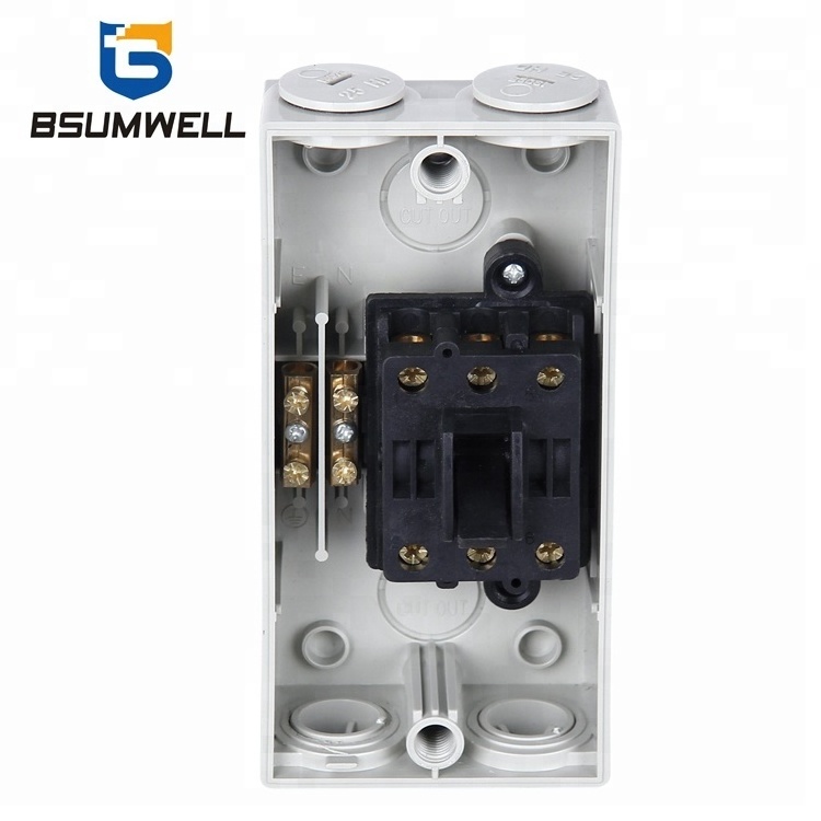 Weatherproof Isolator Switch Weather Protected Switch Grey IP65 Waterproof 3poles UKF 3P 20A 35A 63A 440VAC 3 Phase with CE ROHS