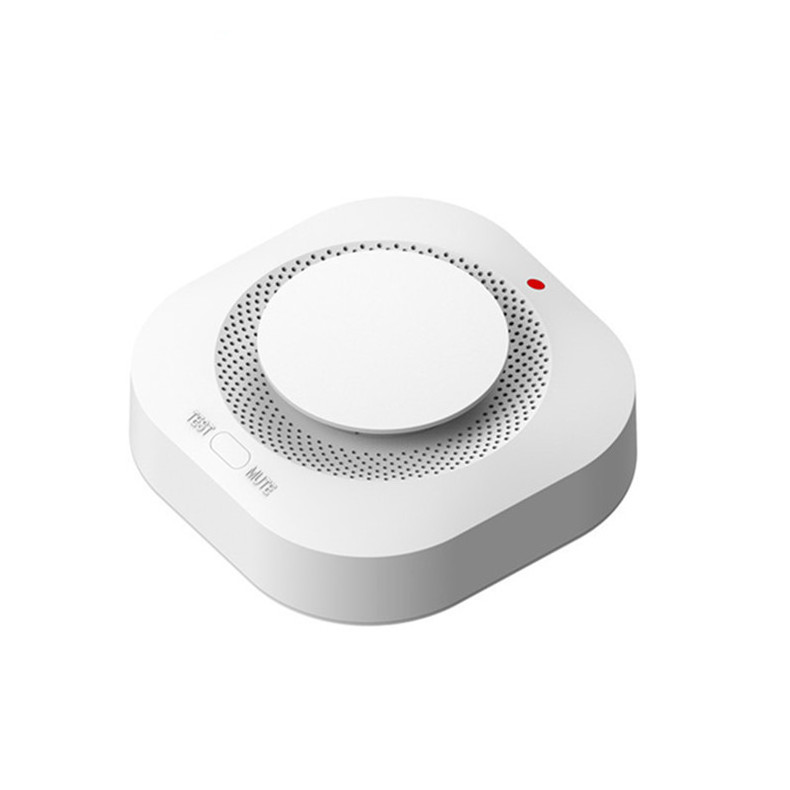 Factory Direct Cheap Home Security Alarm System Addressable  Remote Control Wireless Smart Smoke Detector With Battery