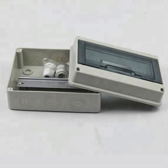 IP65 HT-8ways 8ways HT waterproof Plastic Electrical distribution box for power supply 63a mcb