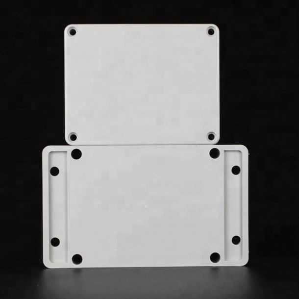 Waterproof Electrical Junction Box Grey Color Clear Lid Plastic IP67 Electrical Custom Plastic Enclosure for Power Supply ABS+PC