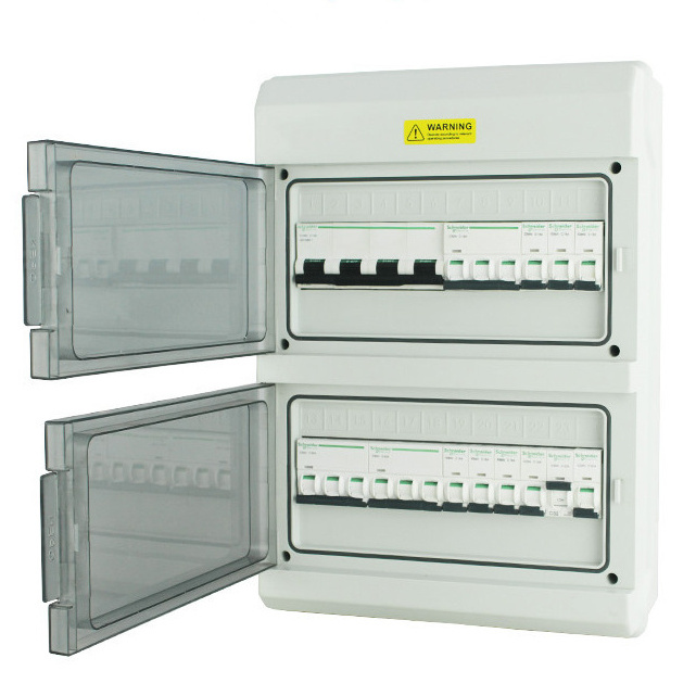 High Quality Outdoor IP66 Waterproof 8 Way 12 Way 3 Phase Electrical Power Distribution Panel Box