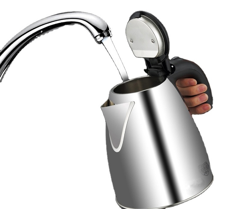 1.8 Liter Stainless Steel Electric Kettle Coffee Tea Pot Water Warmer with Fast Boil Auto Shut-Off Boil Dry Protection