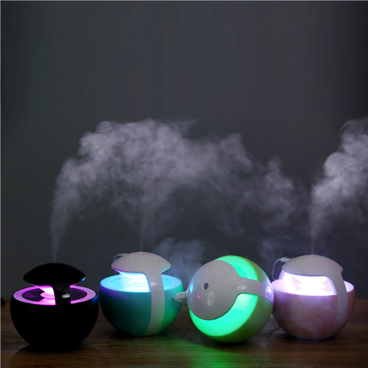 450ml ultrasonic Diffuser LED Lamp Electric Mist Maker air cleaner smart humidifier