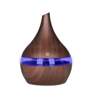 OEM Top Sale 300ml Wood Grain Mini USB Diffuser Home Spa Wood air Humidifier