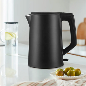 1.8L Cordless 360 Degree Rotation Double Layer Anti-saclding Body Warm Water Electric Kettle