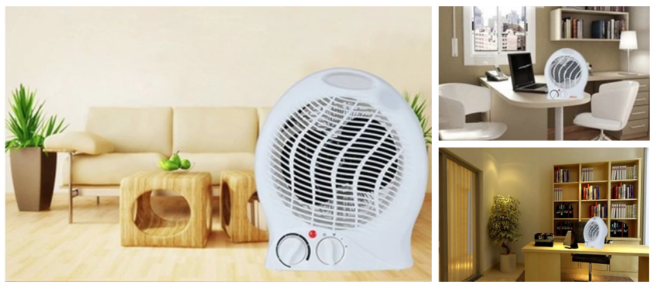 2000W Electric Fan Room Heater 220V Portable Electric Space Heater Mini 3 Heating Settings Air Heating Space Winter Warmer Fan