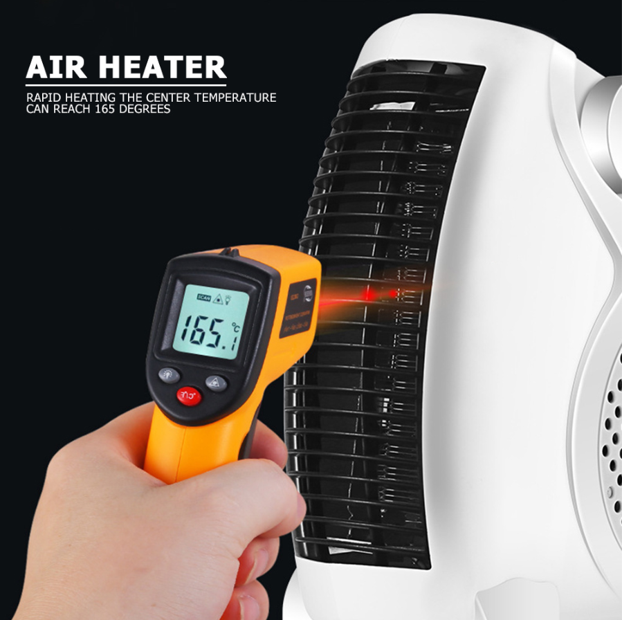 NEW Mini Bathroom Warm Air Blower Fan Home Heater Adjustable Thermostat Portable Electric Heater