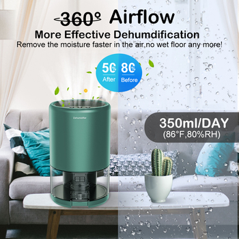 800ml portable electric home deshumidificador air purifier drying machine with water tank household mini dehumidifier