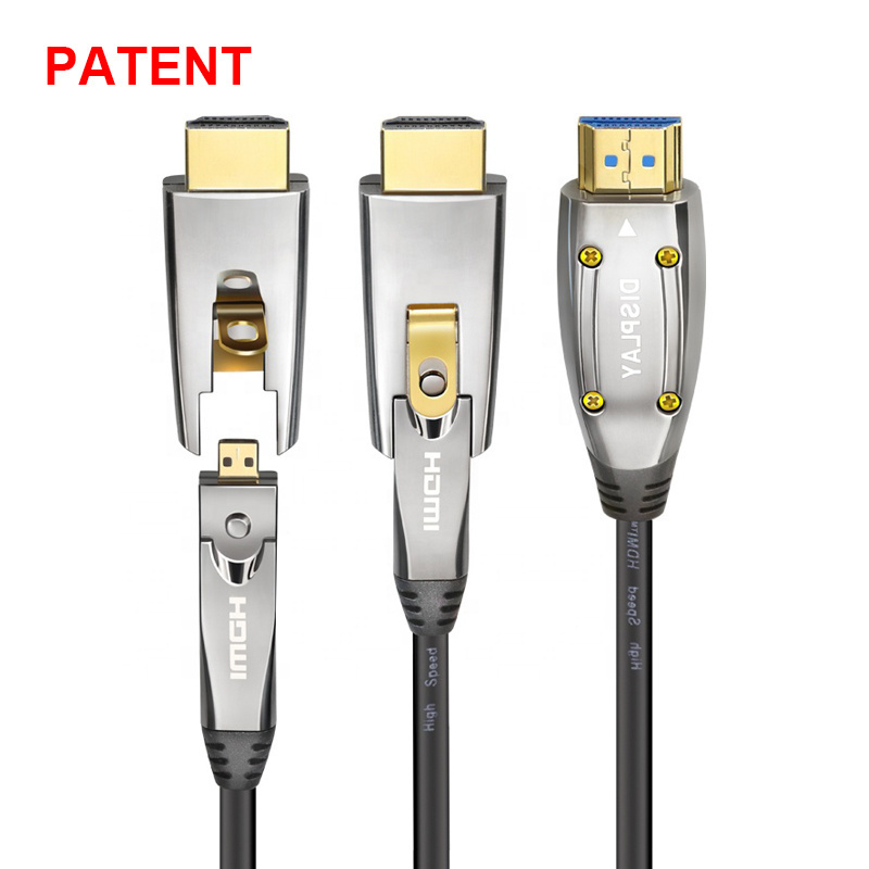 Active Optical HDMI Cord48Gbps HDMI Cable 20ft to 100ft for 8K@60Hz 4K@120Hz Dynamic HDR ARC 8K Fiber Optic HDMI Cable