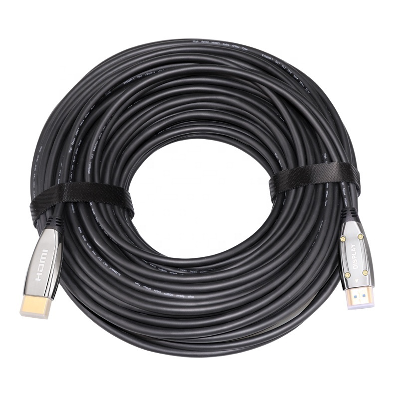 High Speed Fiber cable 4K support OEM Logo AOC HDMI Cable