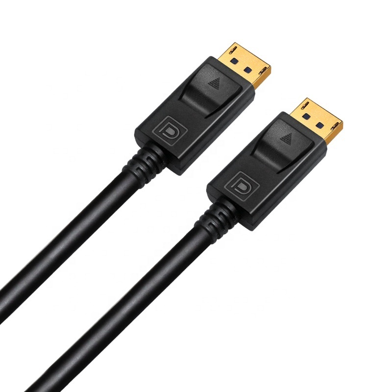 Hot Sell 1080p 4k 8K male to male dp1.4 display port cable  8k displayport cable 1.4