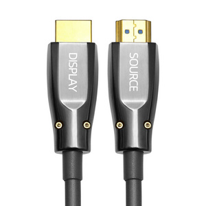 150m Outdoor High Tensile Force HDMI Cable Armor and High Retarded Grade TPE Jacket 4K with Steel 18gbps PS-AOC HDMI 4K- ARMOR