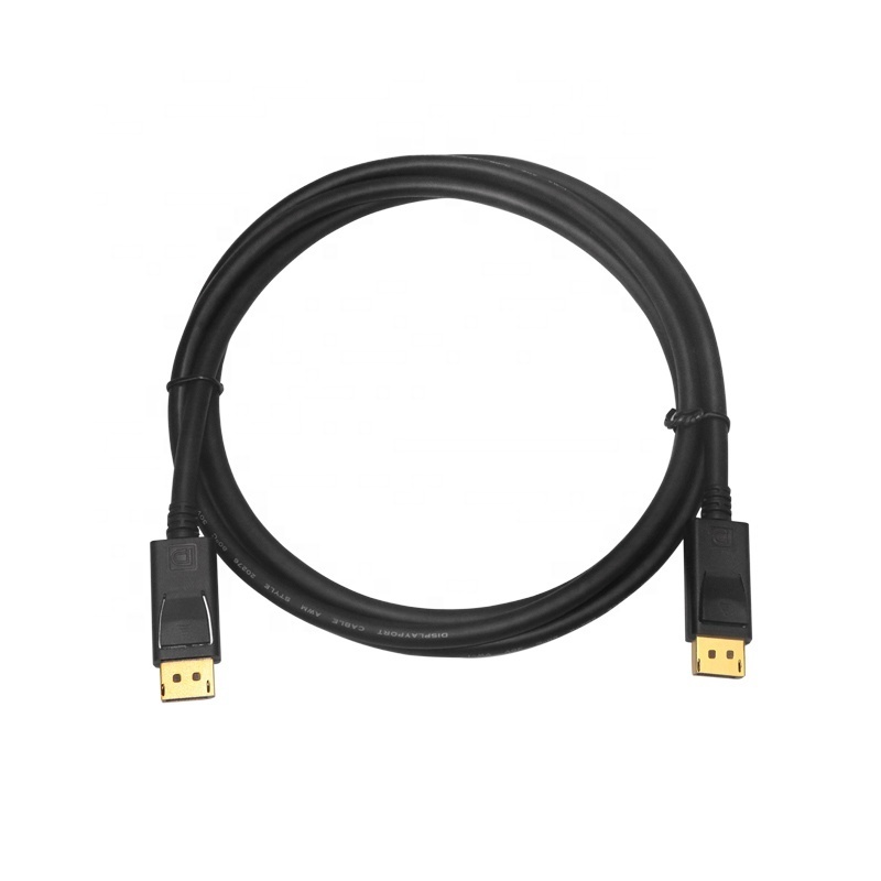 Hot Sell 1080p 4k 8K male to male dp1.4 display port cable  8k displayport cable 1.4