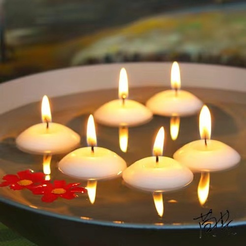 2023 High Quality Floating Candle in Water Floating Candles Wedding Decoration Floating Candles