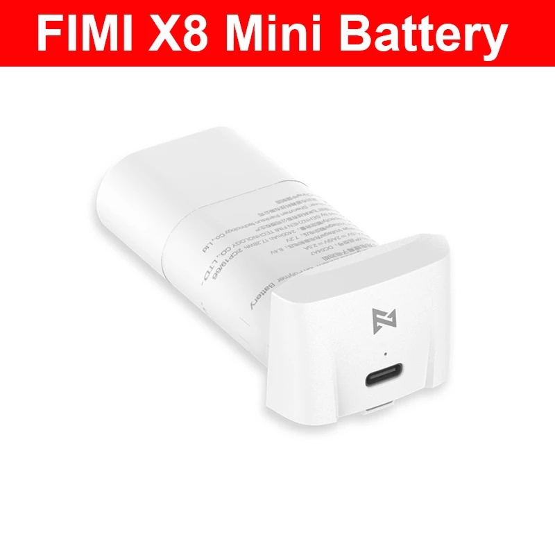 Wholesale original  FIMI X8 MINI  Lipo-Battery RC Drone Accessoires 2400mAh Rechargeable Intelligent Flight Battry