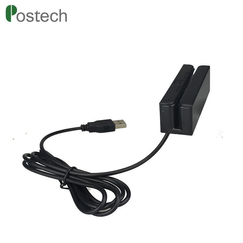 RS232 MSR100 3Track Magnetic Stripe Card Reader, GPS swiping card reader OEM ODM customization