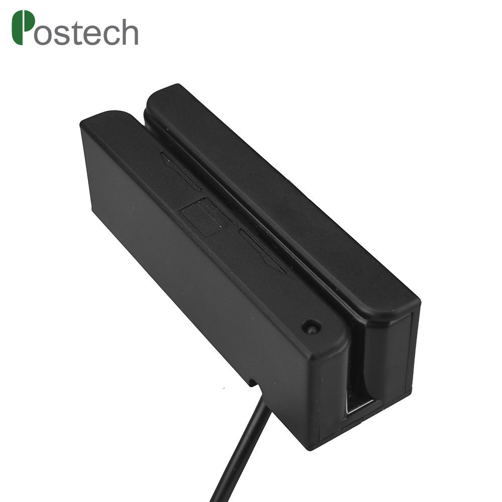 RS232 MSR100 3Track Magnetic Stripe Card Reader, GPS swiping card reader OEM ODM customization