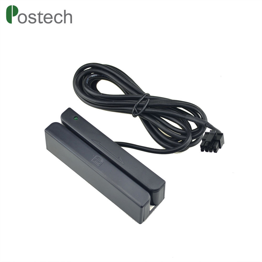 Wholesales ISO7811/AAMVA/CADMV magnetic stripe card reader MSR100