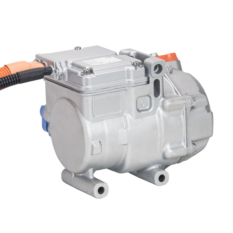 Electric Compressor 14cc 48v DC Air Conditioner Electric Car AC Compressor for Universal Cars & Trucks Factory Manufacture