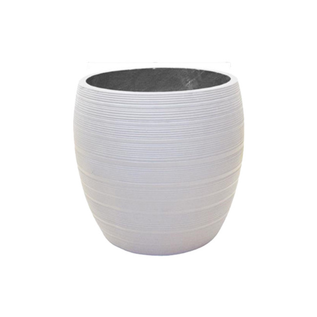 Ready Stock	PC1247-17036 Fiberglass Pot Medium Large Size Indoor Decorative Plant Pots