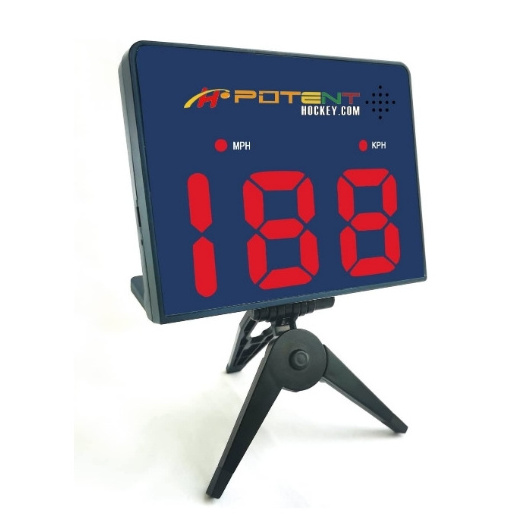 Potent Speed  Radar Gun measure the shots' speed instantly and accurately for hockey golf,baseba