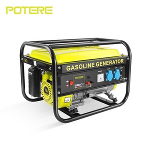 Potere Automatic Voltage Regulator  2.7Kw 220V 212Cm 7hp 15L Generator Dynamo Generating Electricity Gasoline Generators