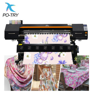 PO-TRY Factory Direct Sale Large Format Fabric Printing Machine I3200 Printhead Sublimation Digital Printer