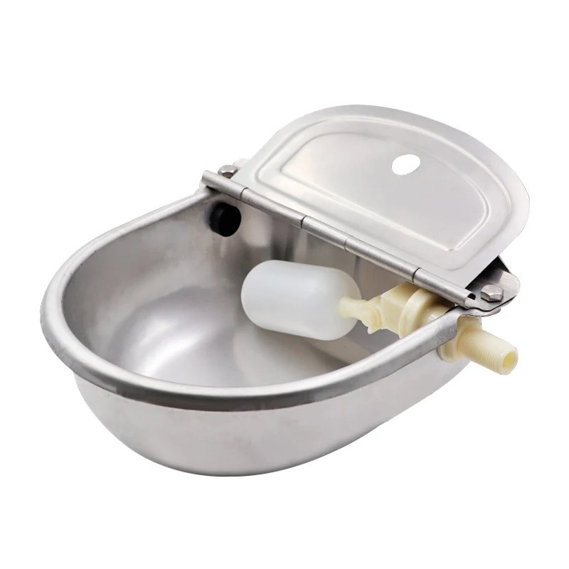 Factory Wholesale Automatic Cow Water Bowls Stainless Steel Drinking Bowls For Dog Cattle Sheep Drinker