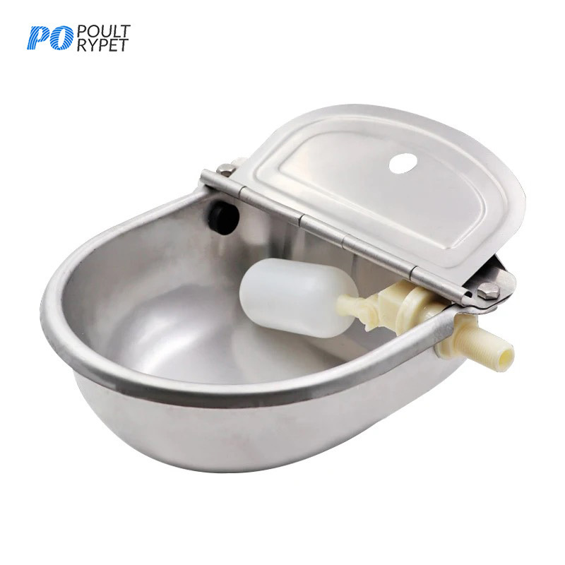 Factory Wholesale Automatic Cow Water Bowls Stainless Steel Drinking Bowls For Dog Cattle Sheep Drinker