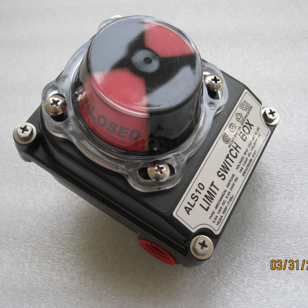 POV made cheap valve relay switch box for pneumatic ball valve