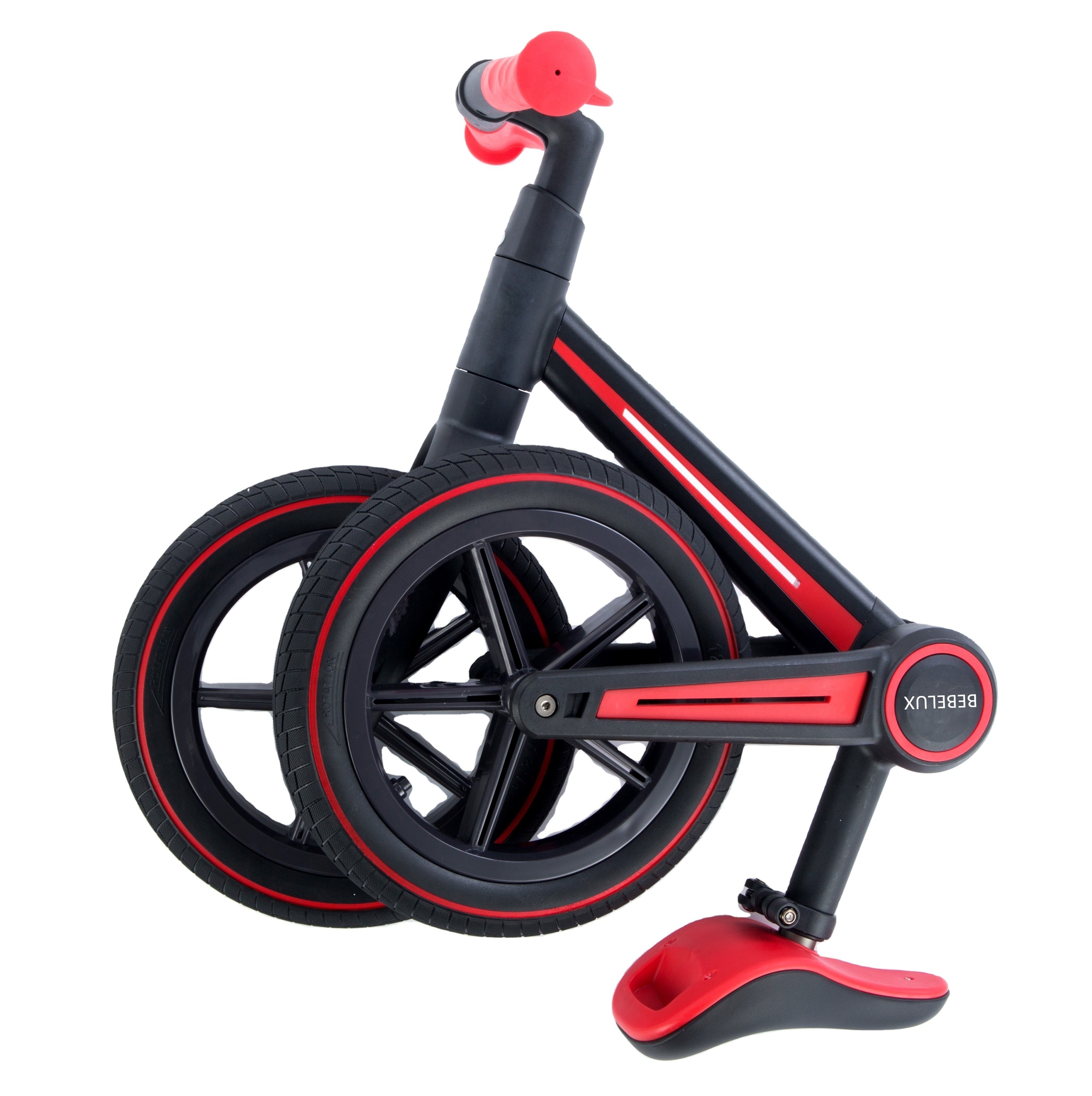 BEBELUX High Quality Foldable Design Kids Balance Bike No Training Wheels Pedals Boys and Girls Learning Balancing Bicycle