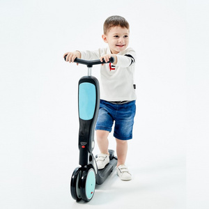 BEBELUX Girls Foot Kick Scooter  3 Wheel Swing Ride On Kids Scooters For Kids Children