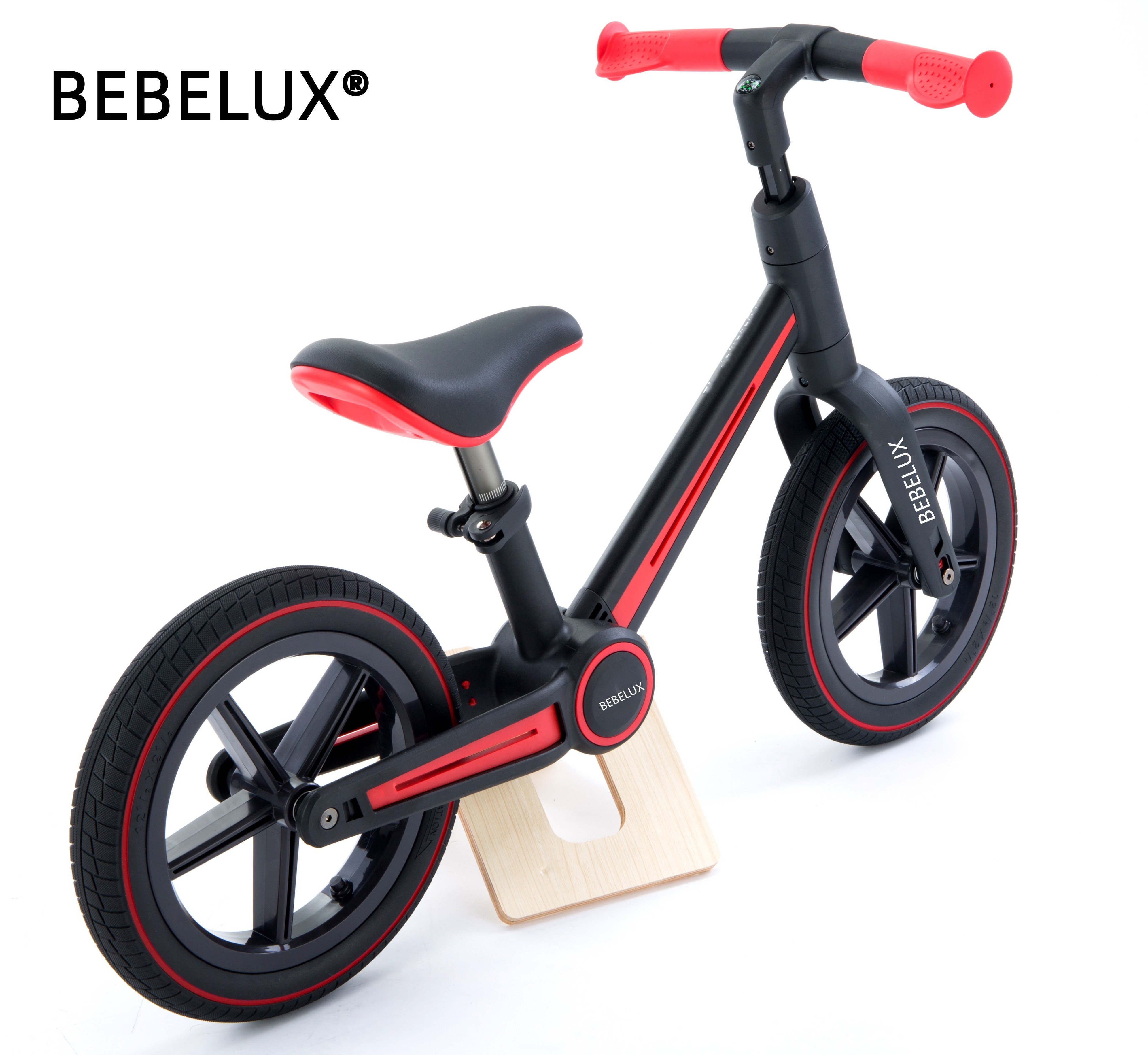 BEBELUX PH-9 Balance Bike No Pedal Training Bike with 12 inch Wheels Ride On Toys for 2 to 6 Years Old Girl & Boy Gifts