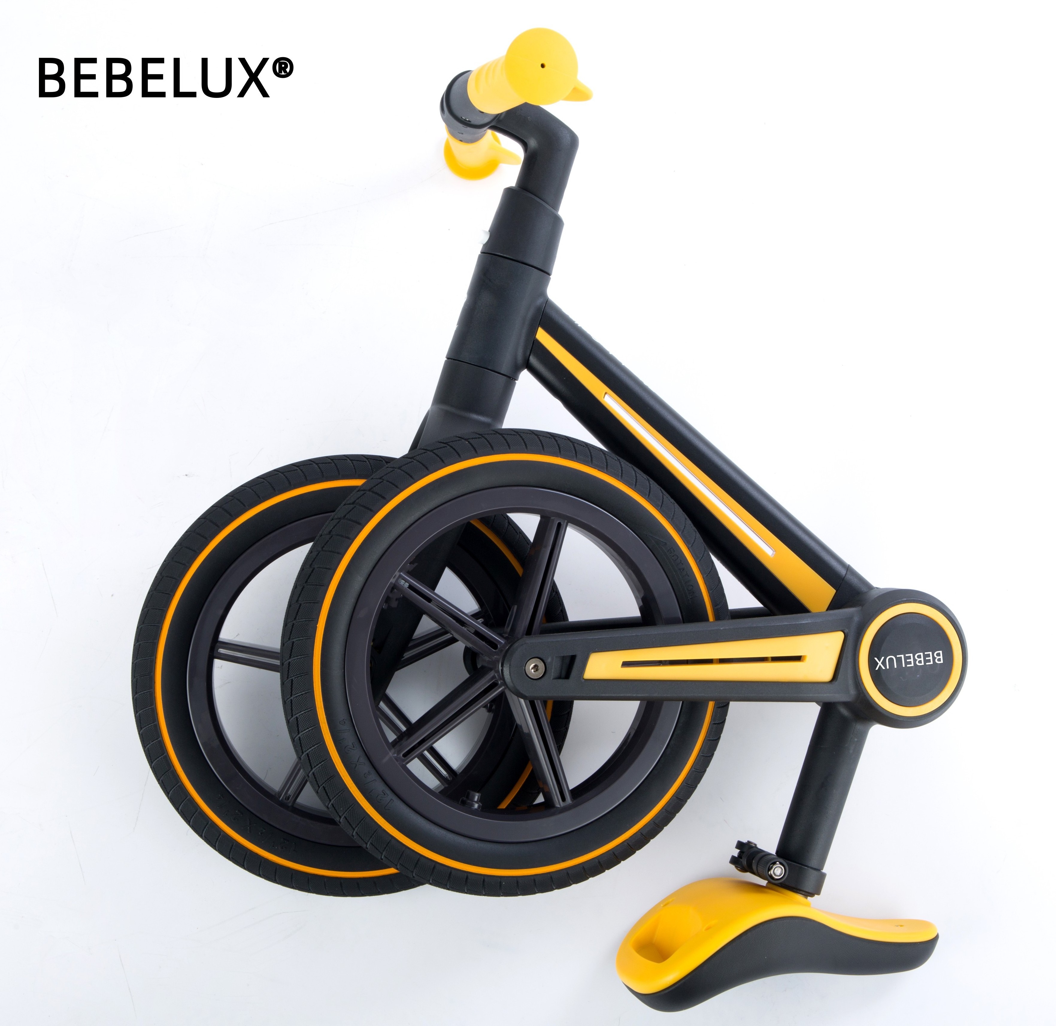 BEBELUX Beginner Toddler Bike Fully Adjustable Bicycle Balance Buddy Balance Bike Suitable For Children's Light And Pedaleless