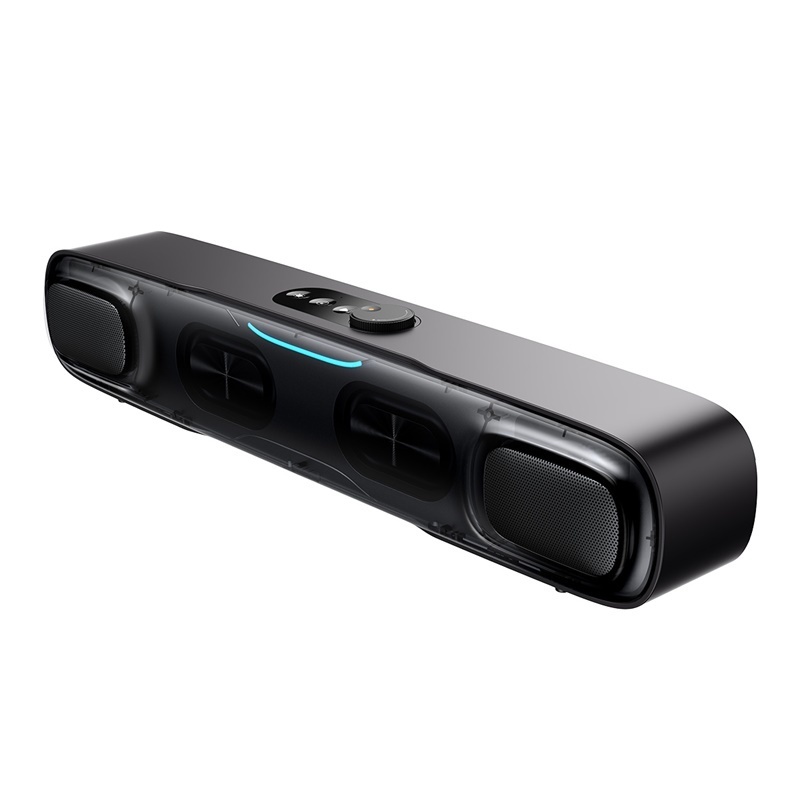 Wholesale Original Baseus AeQur DS10 Mini Soundbar Desktop Wireless Audio Speaker for USB Audio Output and BT Audio Connection