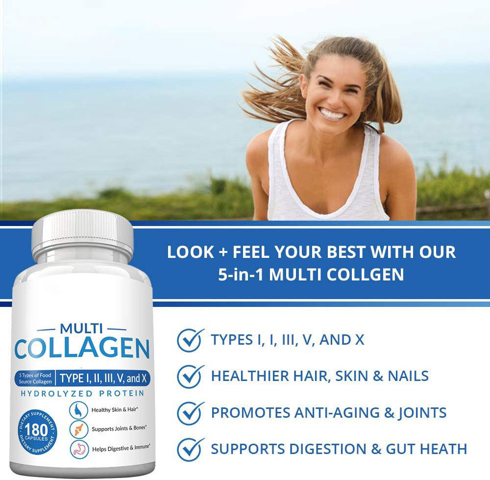 OEM Organic Halal fish collagen capsules,collagen complex capsules,fish-maw-collagen-capsules hot selling in 2024