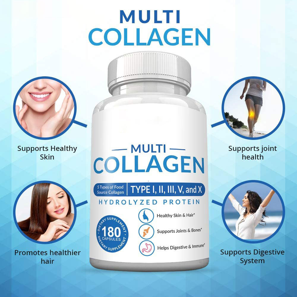 OEM Organic Halal fish collagen capsules,collagen complex capsules,fish-maw-collagen-capsules hot selling in 2024