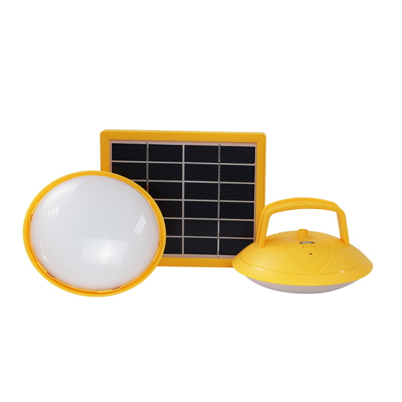 Solar Emergency Lantern with USB Phone Charging Rechargeable 2 Led for Off-Grid Areas in Africa